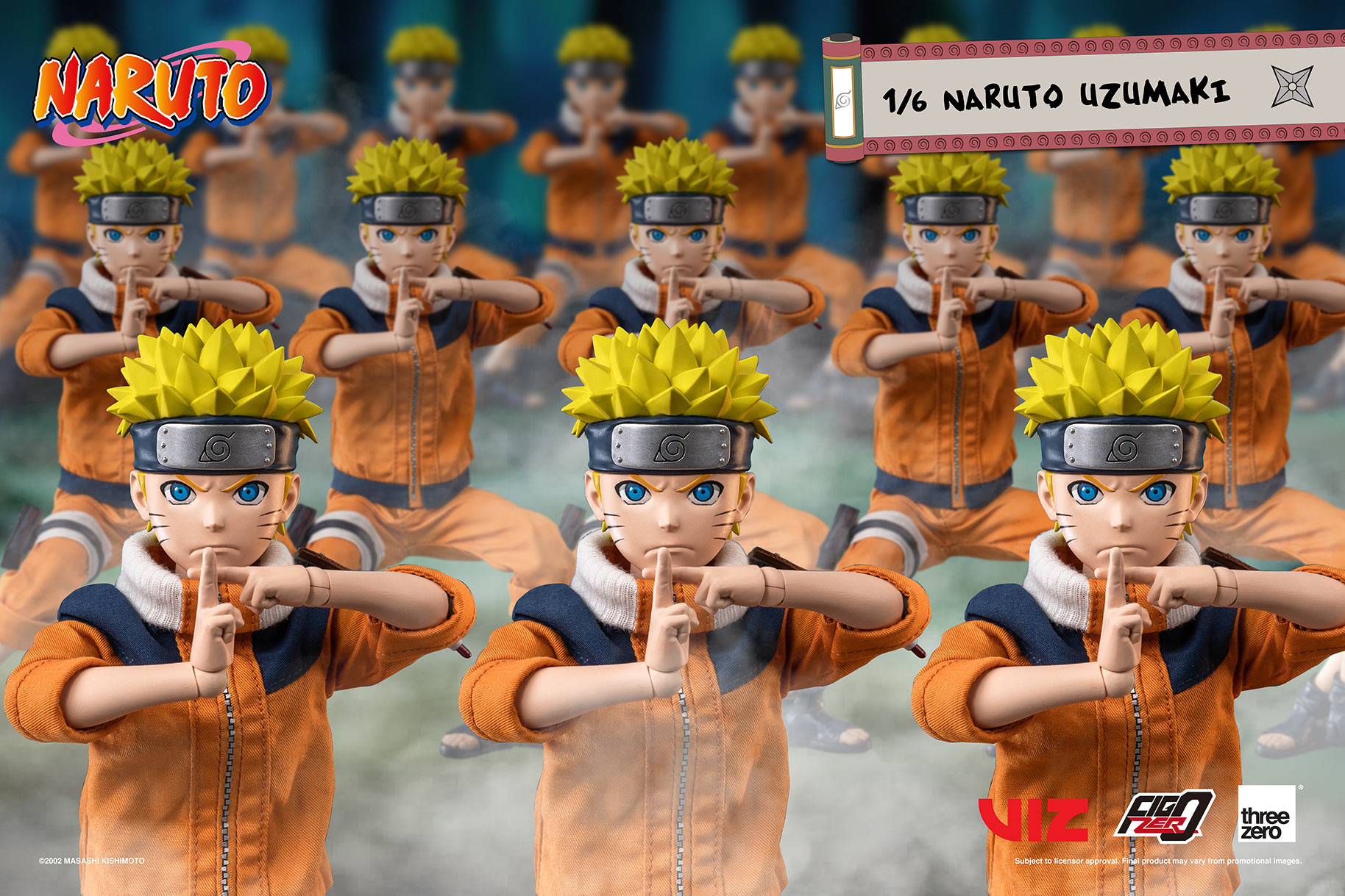 Naruto - Uzumaki Naruto - FigZero - 1/6 (ThreeZero)