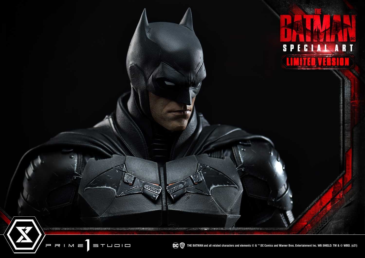 The Batman - Batman - Museum Masterline Series  (MMTBM-02LM) - 1/3 - Special Art Edition, Fabric Cape, Limited Version (Prime 1 Studio) photo 6