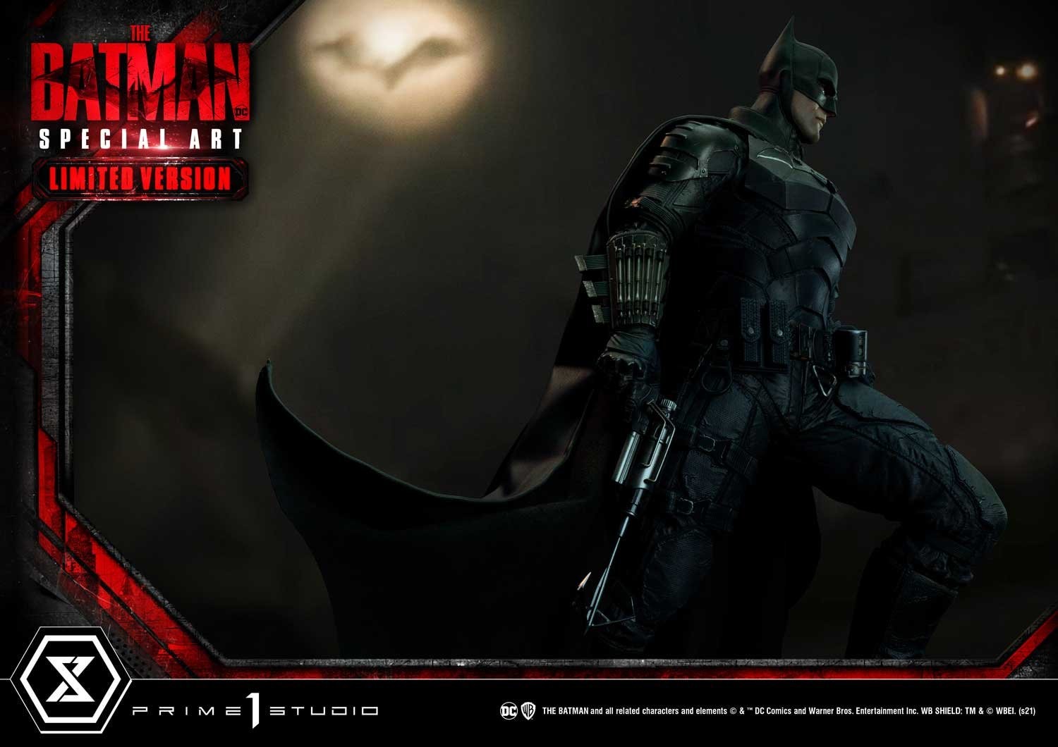 The Batman - Batman - Museum Masterline Series  (MMTBM-02LM) - 1/3 - Special Art Edition, Fabric Cape, Limited Version (Prime 1 Studio) photo 9