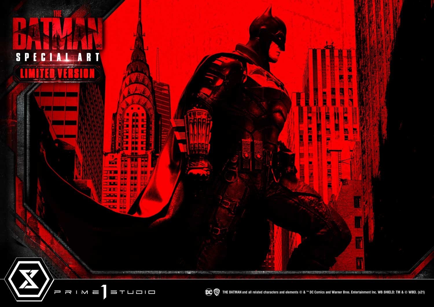 The Batman - Batman - Museum Masterline Series  (MMTBM-02LM) - 1/3 - Special Art Edition, Fabric Cape, Limited Version (Prime 1 Studio) photo 10