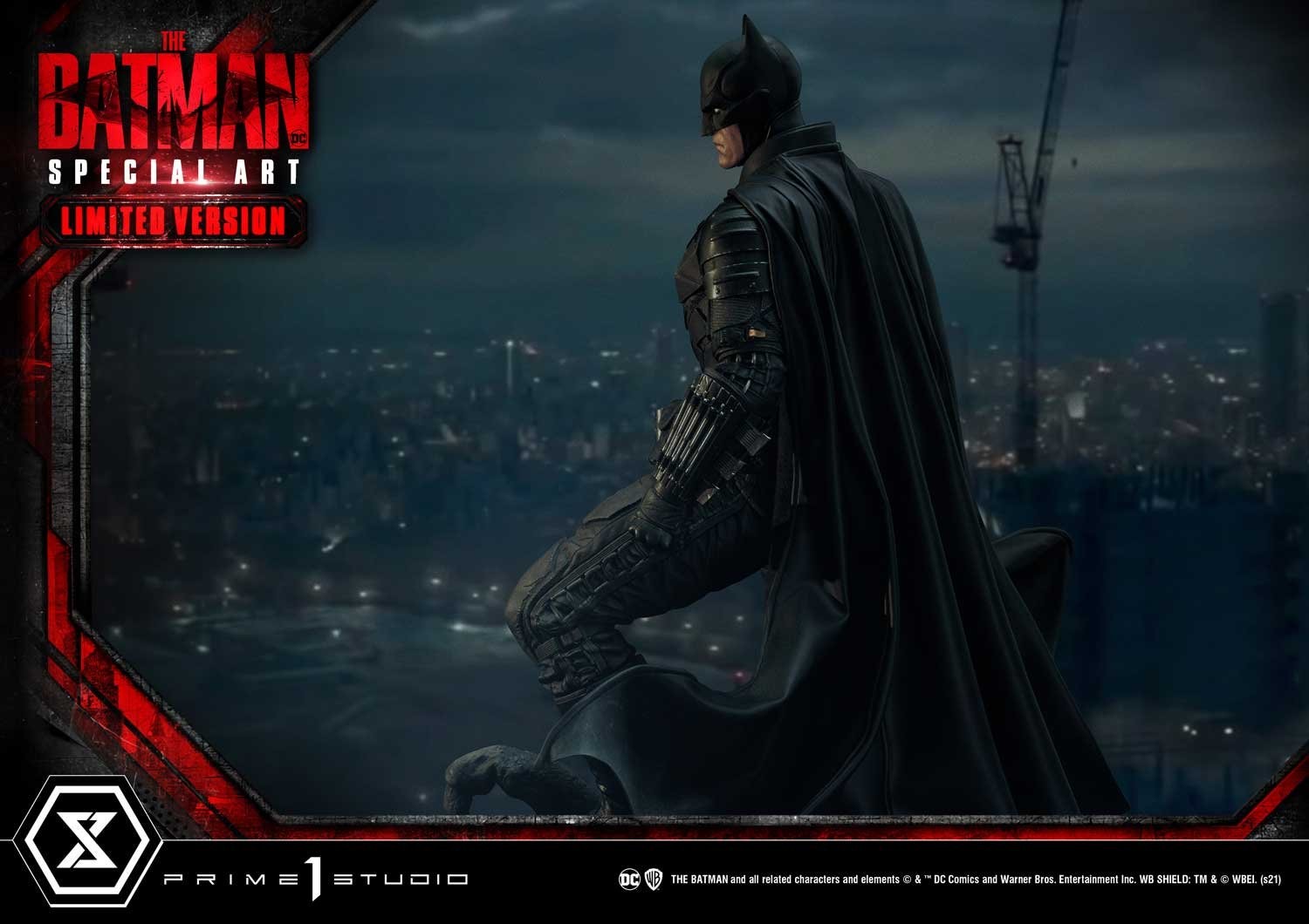 The Batman - Batman - Museum Masterline Series  (MMTBM-02LM) - 1/3 - Special Art Edition, Fabric Cape, Limited Version (Prime 1 Studio) photo 12