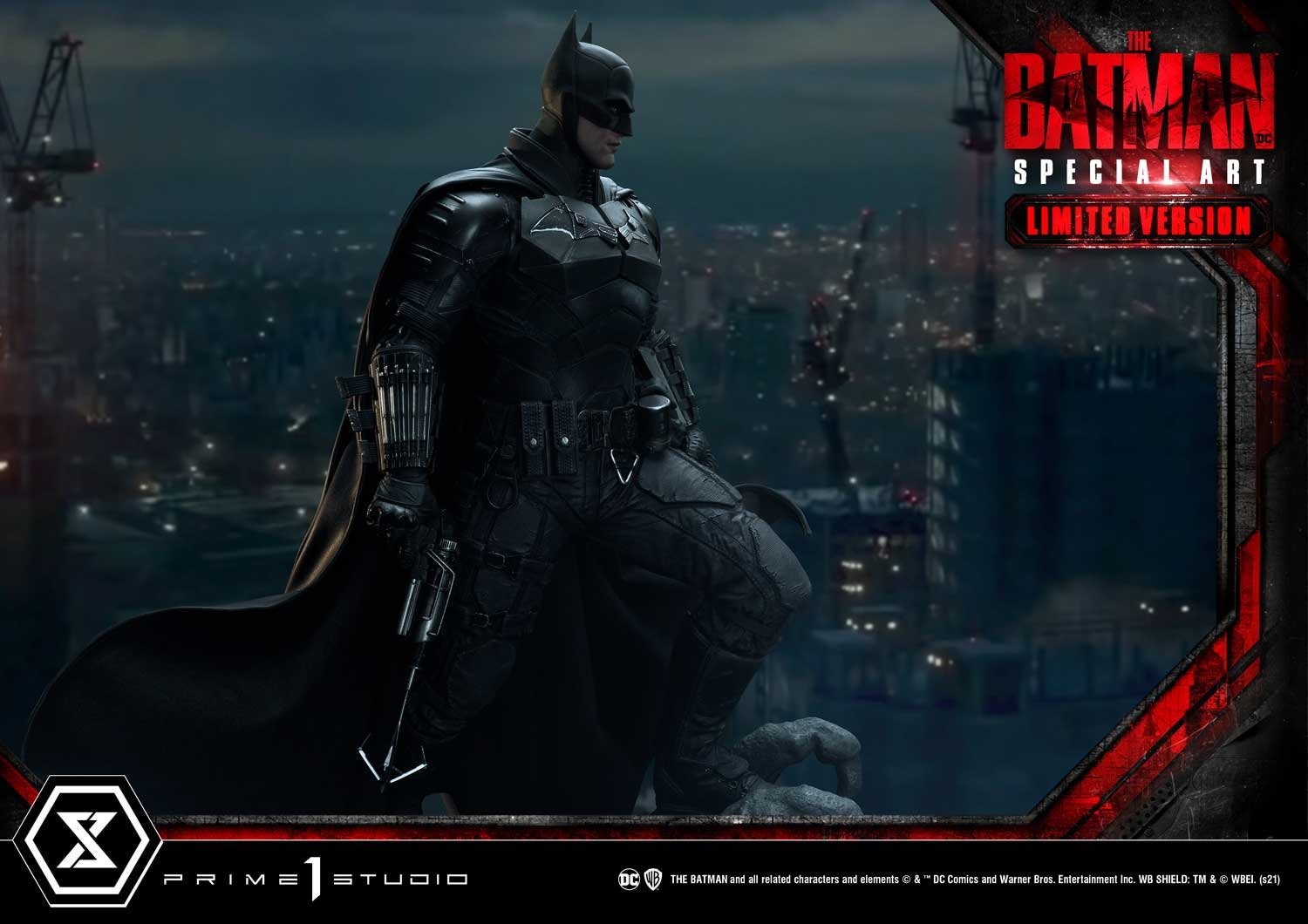 The Batman - Batman - Museum Masterline Series  (MMTBM-02LM) - 1/3 - Special Art Edition, Fabric Cape, Limited Version (Prime 1 Studio) photo 13