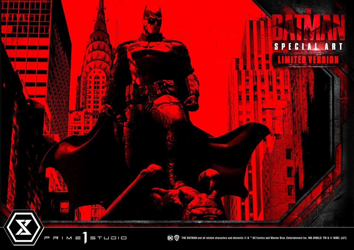 The Batman - Batman - Museum Masterline Series  (MMTBM-02LM) - 1/3 - Special Art Edition, Fabric Cape, Limited Version (Prime 1 Studio) photo 16