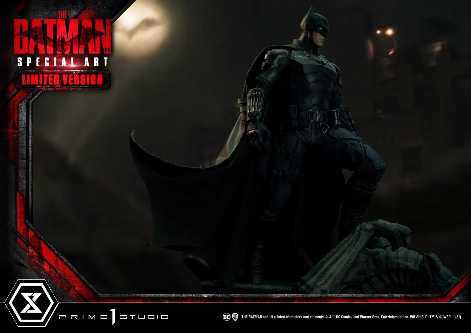 The Batman - Batman - Museum Masterline Series  (MMTBM-02LM) - 1/3 - Special Art Edition, Fabric Cape, Limited Version (Prime 1 Studio) photo 17