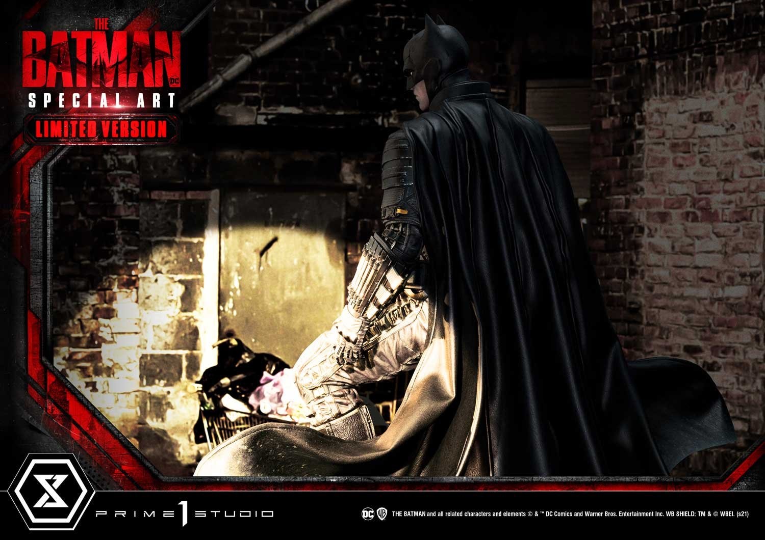 The Batman - Batman - Museum Masterline Series  (MMTBM-02LM) - 1/3 - Special Art Edition, Fabric Cape, Limited Version (Prime 1 Studio) photo 20