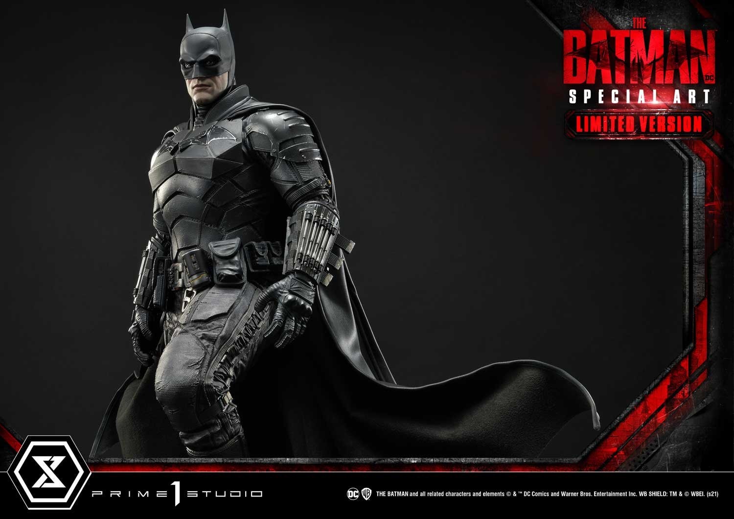 The Batman - Batman - Museum Masterline Series  (MMTBM-02LM) - 1/3 - Special Art Edition, Fabric Cape, Limited Version (Prime 1 Studio) photo 25
