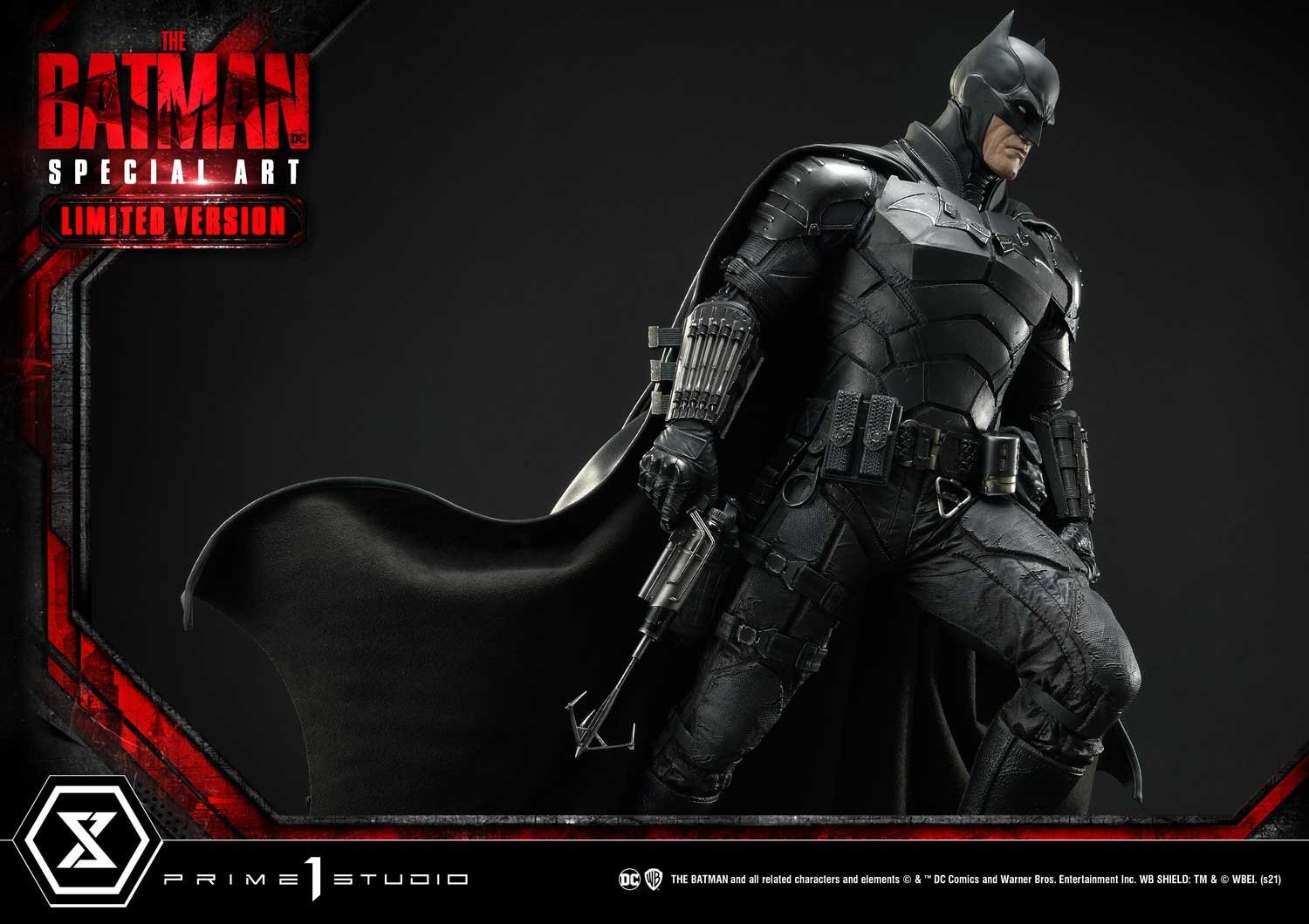 The Batman - Batman - Museum Masterline Series  (MMTBM-02LM) - 1/3 - Special Art Edition, Fabric Cape, Limited Version (Prime 1 Studio) photo 27