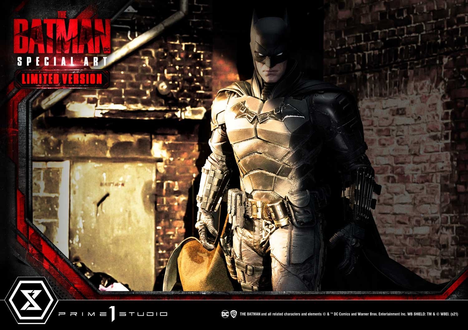 The Batman - Batman - Museum Masterline Series  (MMTBM-02LM) - 1/3 - Special Art Edition, Fabric Cape, Limited Version (Prime 1 Studio) photo 31