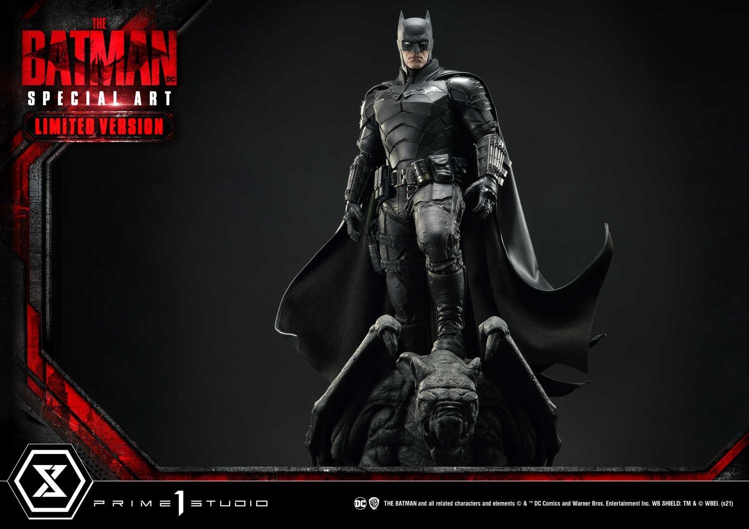 The Batman - Batman - Museum Masterline Series  (MMTBM-02LM) - 1/3 - Special Art Edition, Fabric Cape, Limited Version (Prime 1 Studio) photo 32