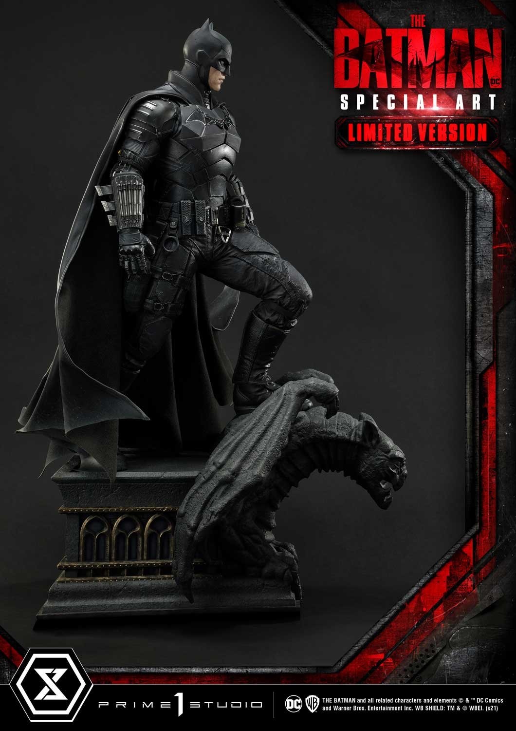 The Batman - Batman - Museum Masterline Series  (MMTBM-02LM) - 1/3 - Special Art Edition, Fabric Cape, Limited Version (Prime 1 Studio) photo 47