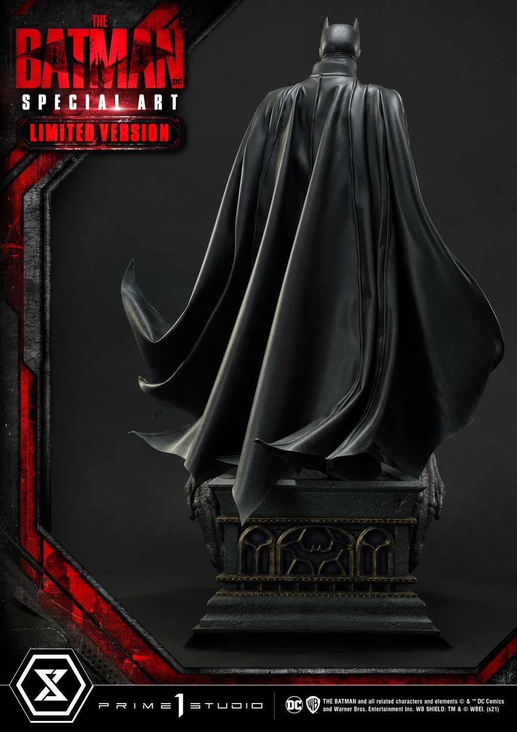 The Batman - Batman - Museum Masterline Series  (MMTBM-02LM) - 1/3 - Special Art Edition, Fabric Cape, Limited Version (Prime 1 Studio) photo 48