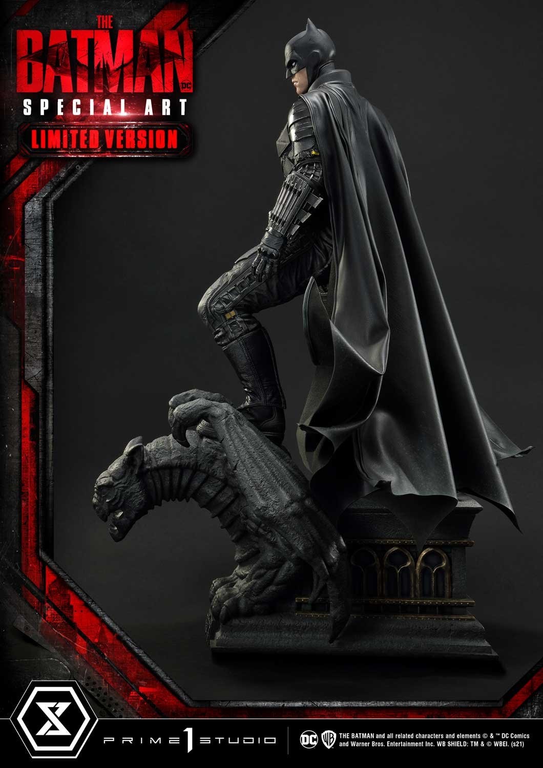 The Batman - Batman - Museum Masterline Series  (MMTBM-02LM) - 1/3 - Special Art Edition, Fabric Cape, Limited Version (Prime 1 Studio) photo 49