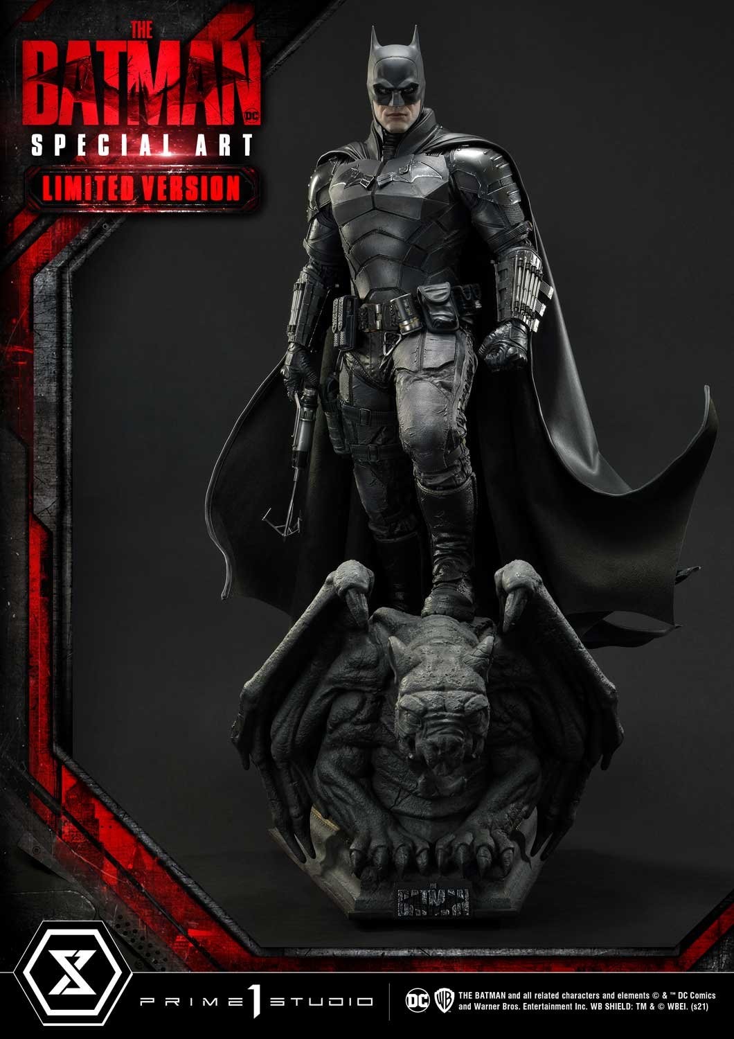 The Batman - Batman - Museum Masterline Series  (MMTBM-02LM) - 1/3 - Special Art Edition, Fabric Cape, Limited Version (Prime 1 Studio) photo 50