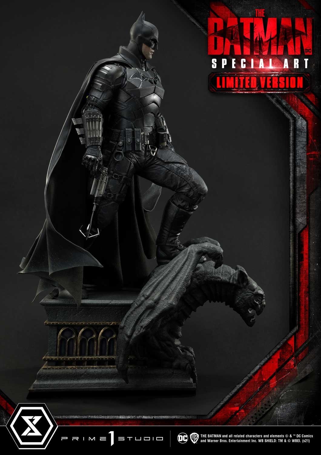 The Batman - Batman - Museum Masterline Series  (MMTBM-02LM) - 1/3 - Special Art Edition, Fabric Cape, Limited Version (Prime 1 Studio) photo 51