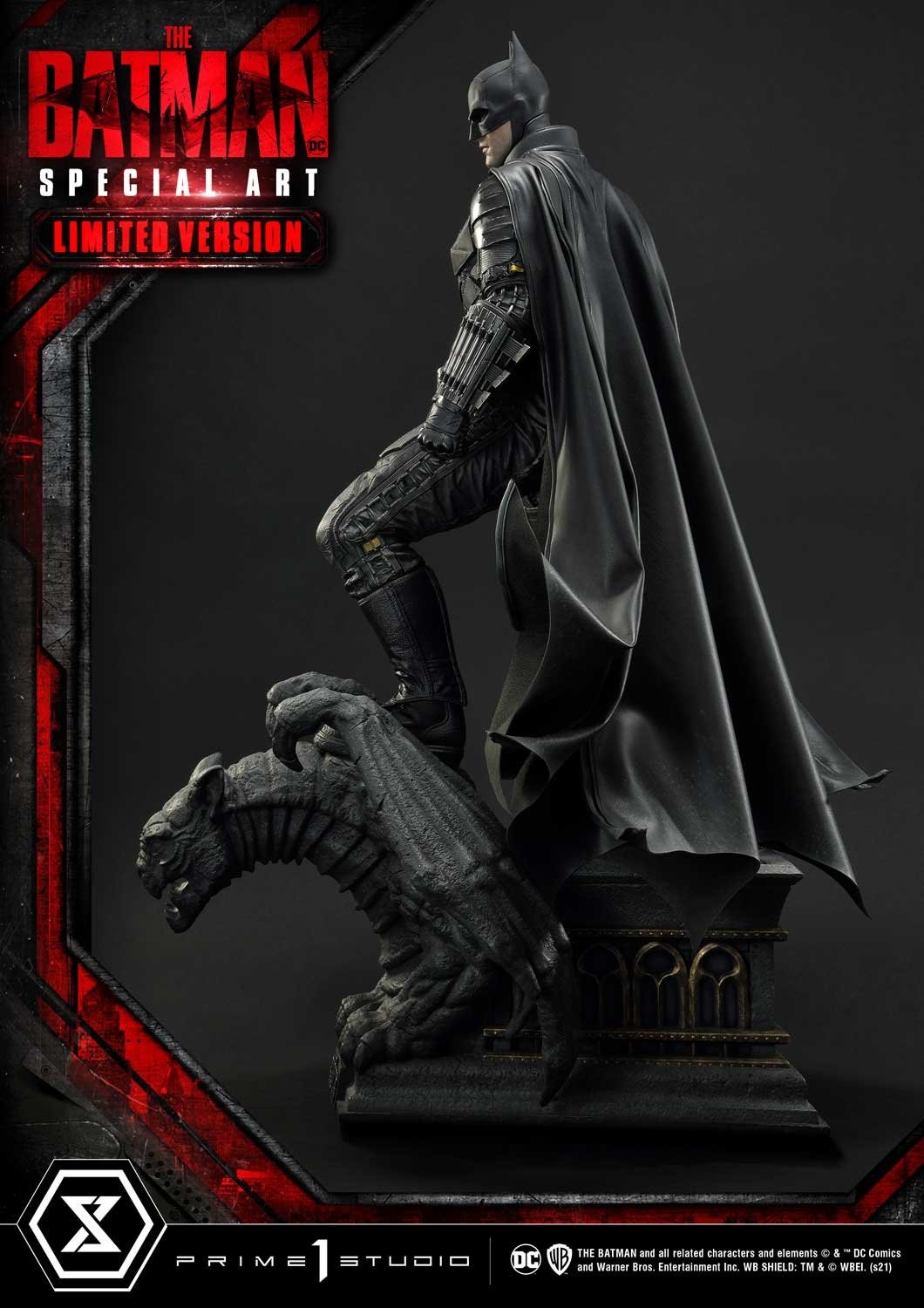 The Batman - Batman - Museum Masterline Series  (MMTBM-02LM) - 1/3 - Special Art Edition, Fabric Cape, Limited Version (Prime 1 Studio) photo 52