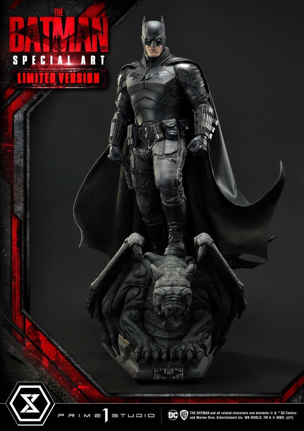 The Batman - Batman - Museum Masterline Series  (MMTBM-02LM) - 1/3 - Special Art Edition, Fabric Cape, Limited Version (Prime 1 Studio) photo 53