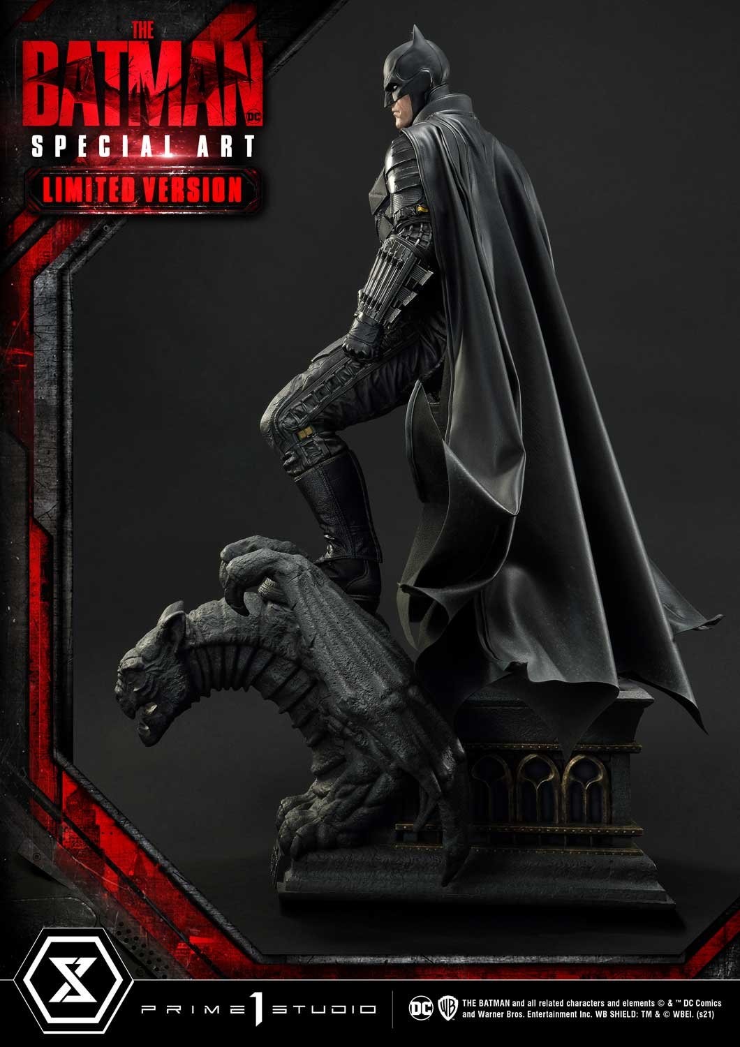 The Batman - Batman - Museum Masterline Series  (MMTBM-02LM) - 1/3 - Special Art Edition, Fabric Cape, Limited Version (Prime 1 Studio) photo 55