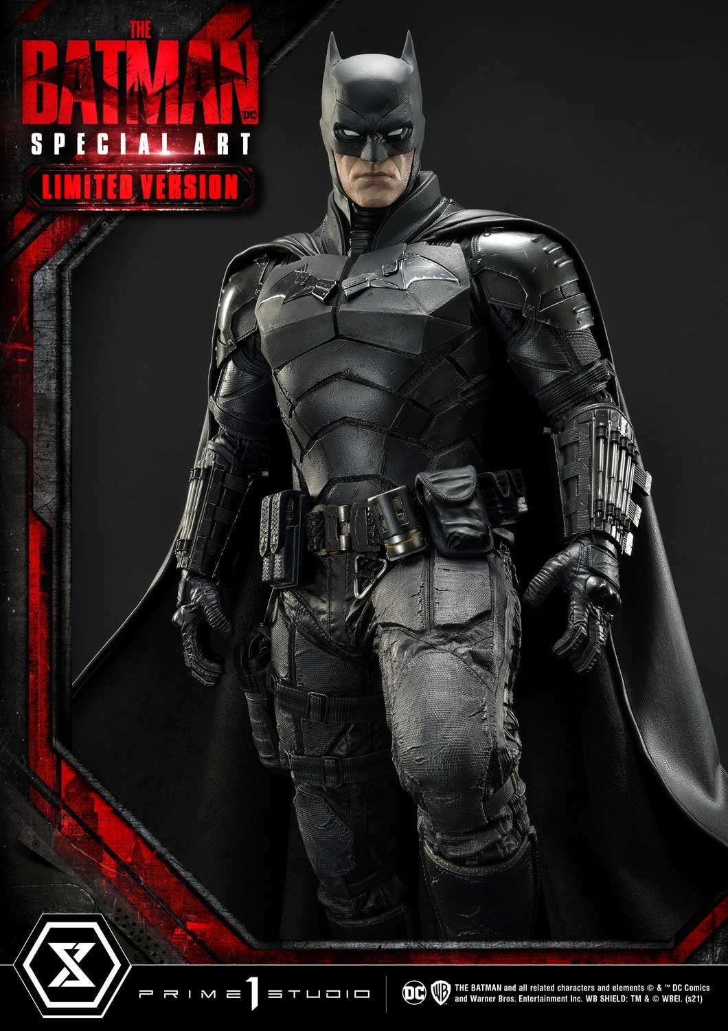 The Batman - Batman - Museum Masterline Series  (MMTBM-02LM) - 1/3 - Special Art Edition, Fabric Cape, Limited Version (Prime 1 Studio) photo 59