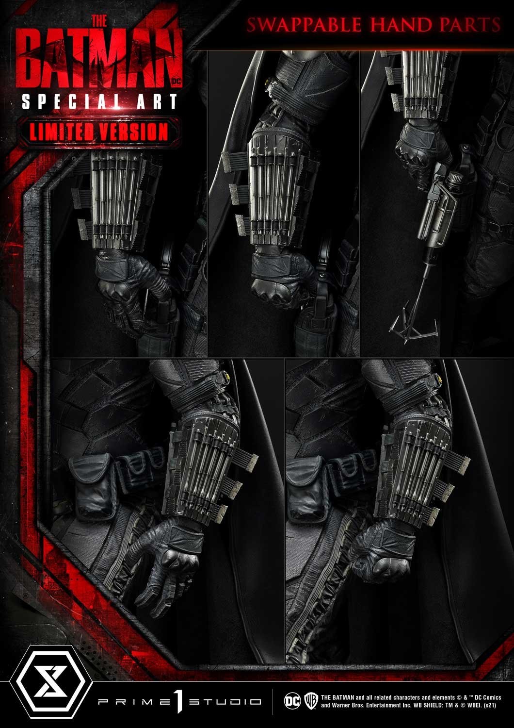 The Batman - Batman - Museum Masterline Series  (MMTBM-02LM) - 1/3 - Special Art Edition, Fabric Cape, Limited Version (Prime 1 Studio) photo 60