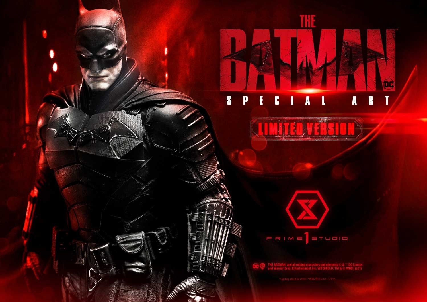 The Batman - Batman - Museum Masterline Series  (MMTBM-02LM) - 1/3 - Special Art Edition, Fabric Cape, Limited Version (Prime 1 Studio) photo 63