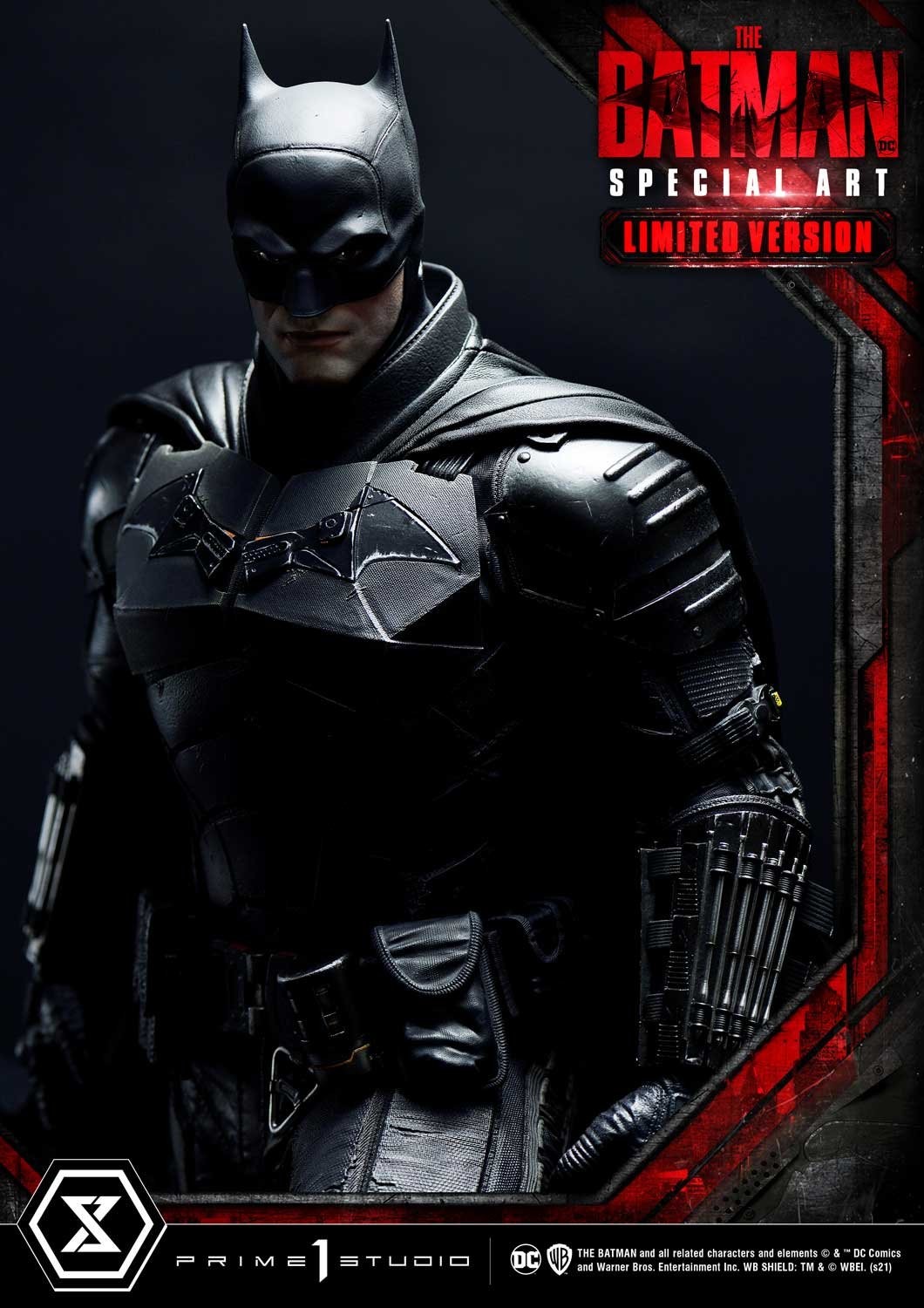 The Batman - Batman - Museum Masterline Series  (MMTBM-02LM) - 1/3 - Special Art Edition, Fabric Cape, Limited Version (Prime 1 Studio) photo 67