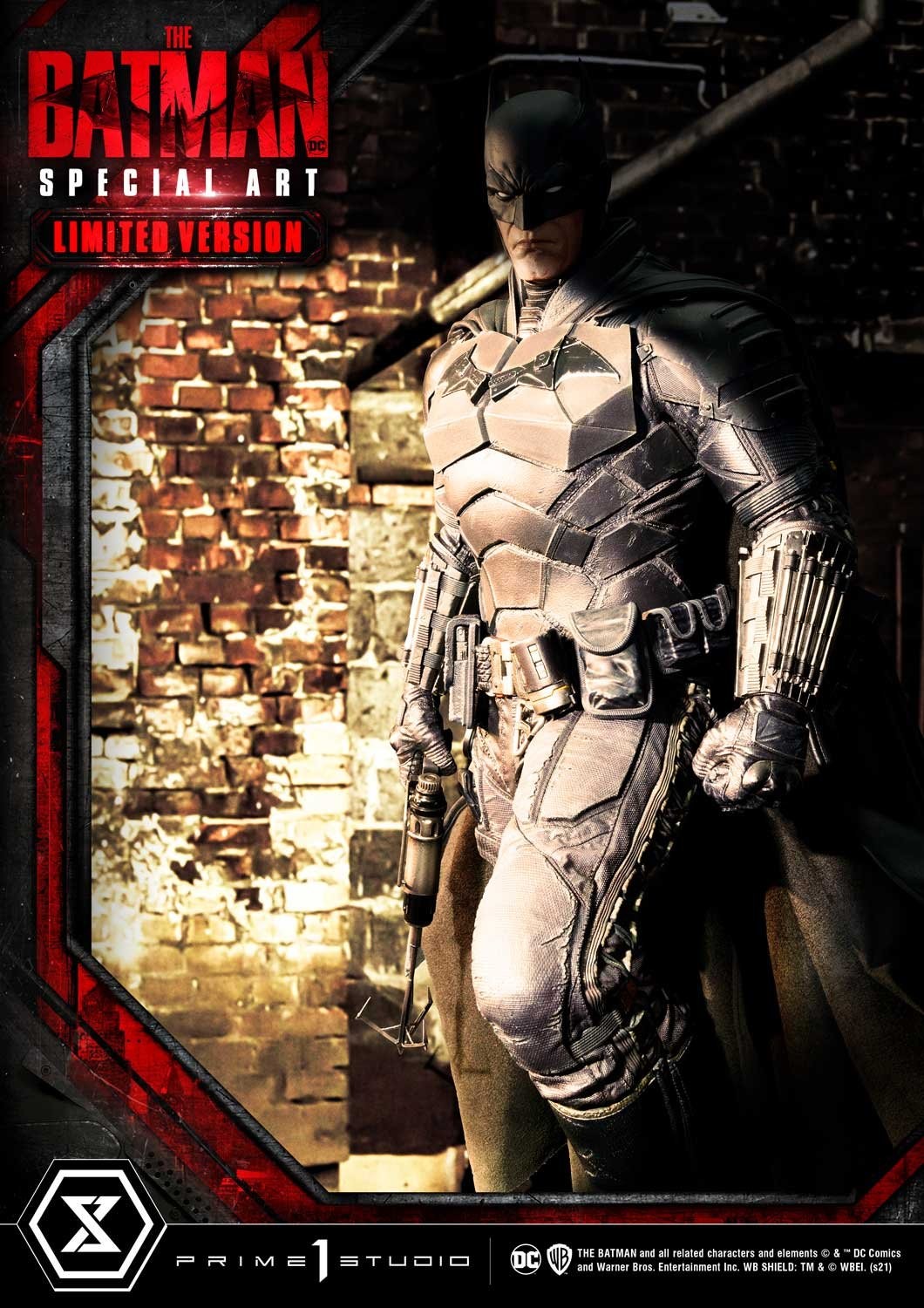 The Batman - Batman - Museum Masterline Series  (MMTBM-02LM) - 1/3 - Special Art Edition, Fabric Cape, Limited Version (Prime 1 Studio) photo 75