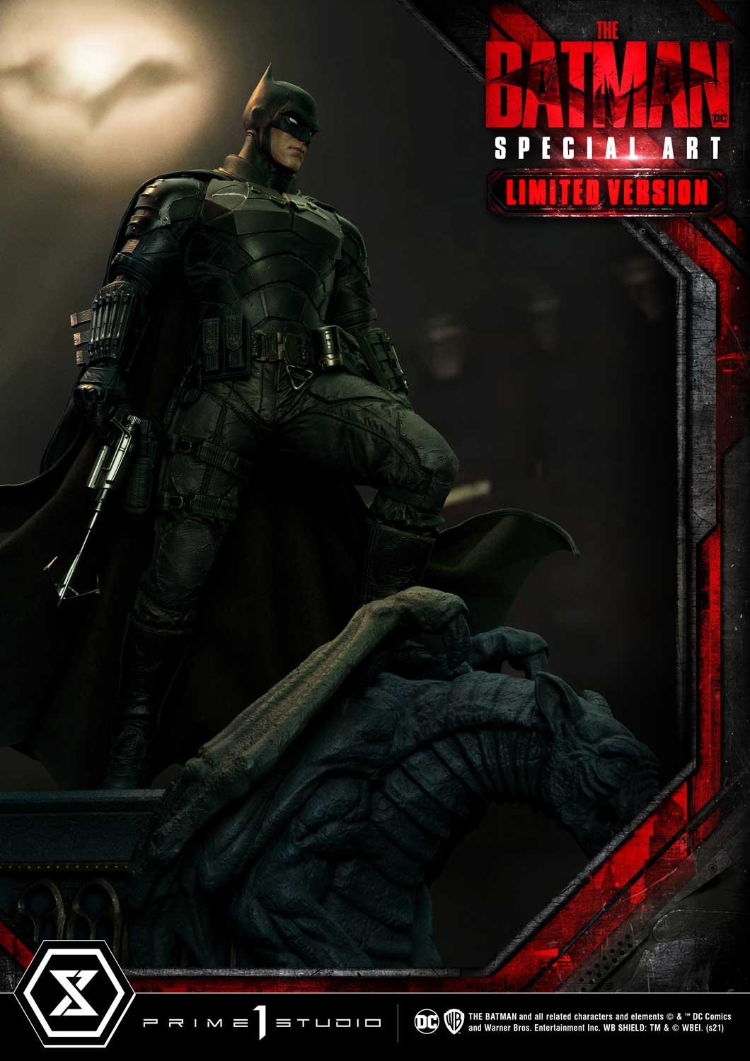 The Batman - Batman - Museum Masterline Series  (MMTBM-02LM) - 1/3 - Special Art Edition, Fabric Cape, Limited Version (Prime 1 Studio) photo 76