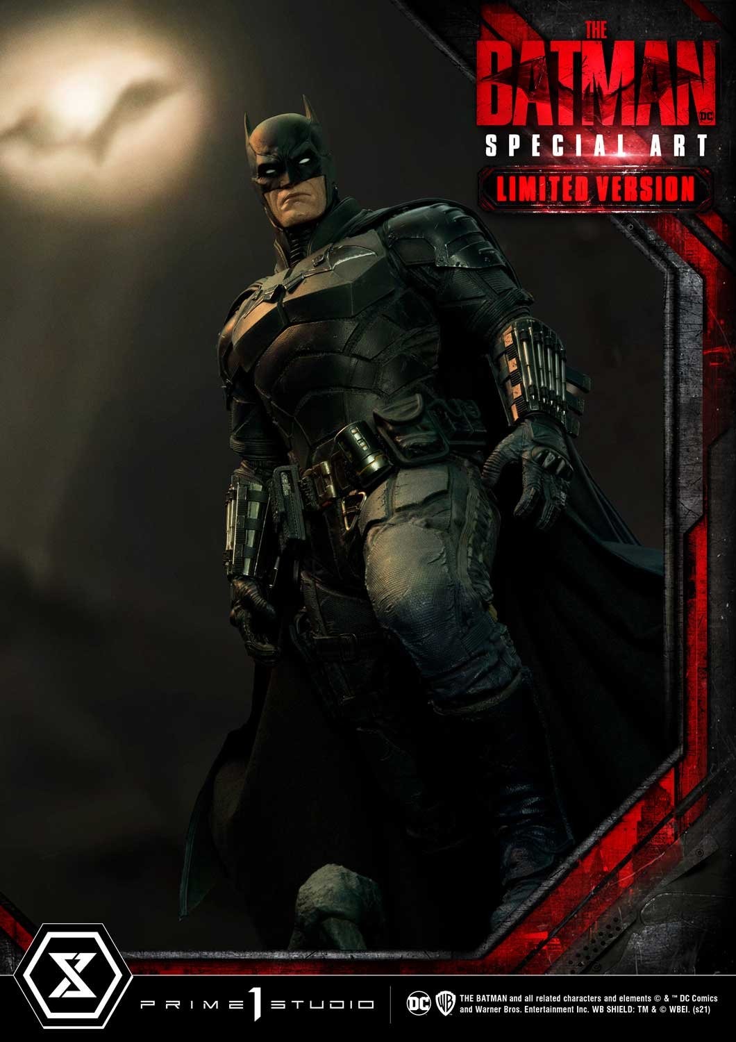 The Batman - Batman - Museum Masterline Series  (MMTBM-02LM) - 1/3 - Special Art Edition, Fabric Cape, Limited Version (Prime 1 Studio) photo 77