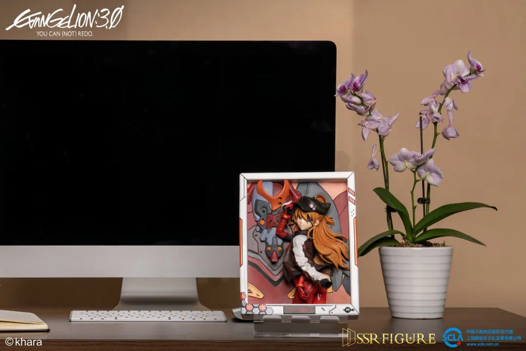 Evangelion Shin Gekijouban: Ha - EVA-02 - Souryuu Asuka Langley - SSR Figure - 3D Frame (Infinity Studio) photo 4