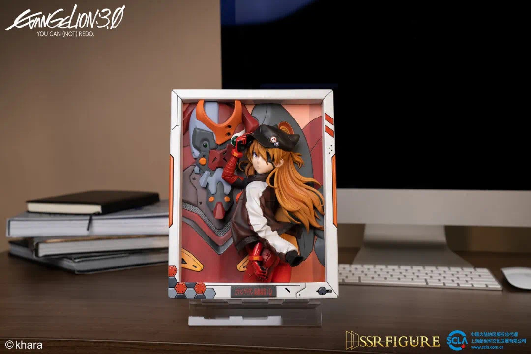 Evangelion Shin Gekijouban: Ha - EVA-02 - Souryuu Asuka Langley - SSR Figure - 3D Frame (Infinity Studio) photo 5
