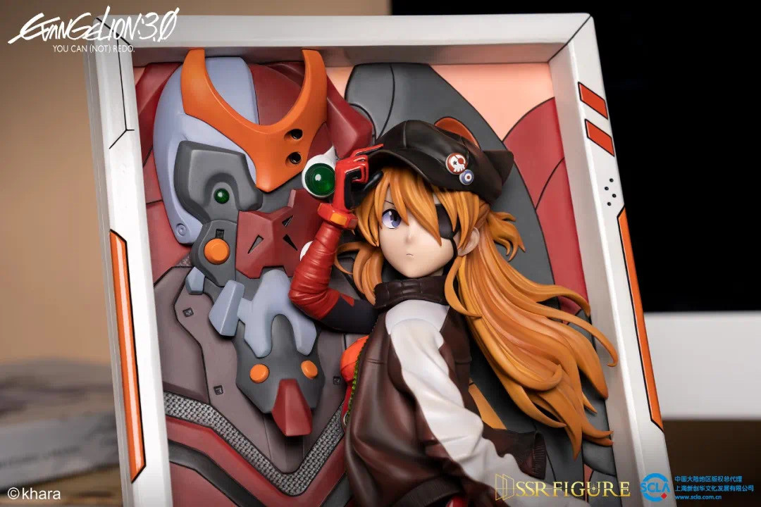 Evangelion Shin Gekijouban: Ha - EVA-02 - Souryuu Asuka Langley - SSR Figure - 3D Frame (Infinity Studio) photo 9