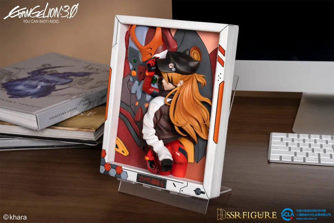 Evangelion Shin Gekijouban: Ha - EVA-02 - Souryuu Asuka Langley - SSR Figure - 3D Frame (Infinity Studio) photo 10
