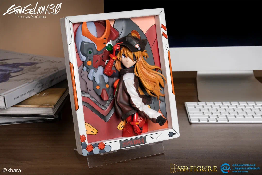 Evangelion Shin Gekijouban: Ha - EVA-02 - Souryuu Asuka Langley - SSR Figure - 3D Frame (Infinity Studio) photo 11