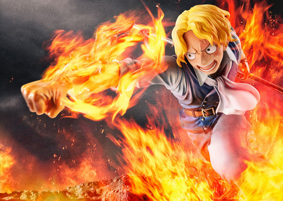 One Piece - Sabo - Portrait Of Pirates Limited Edition - Hiken Keishou (MegaHouse) photo 4