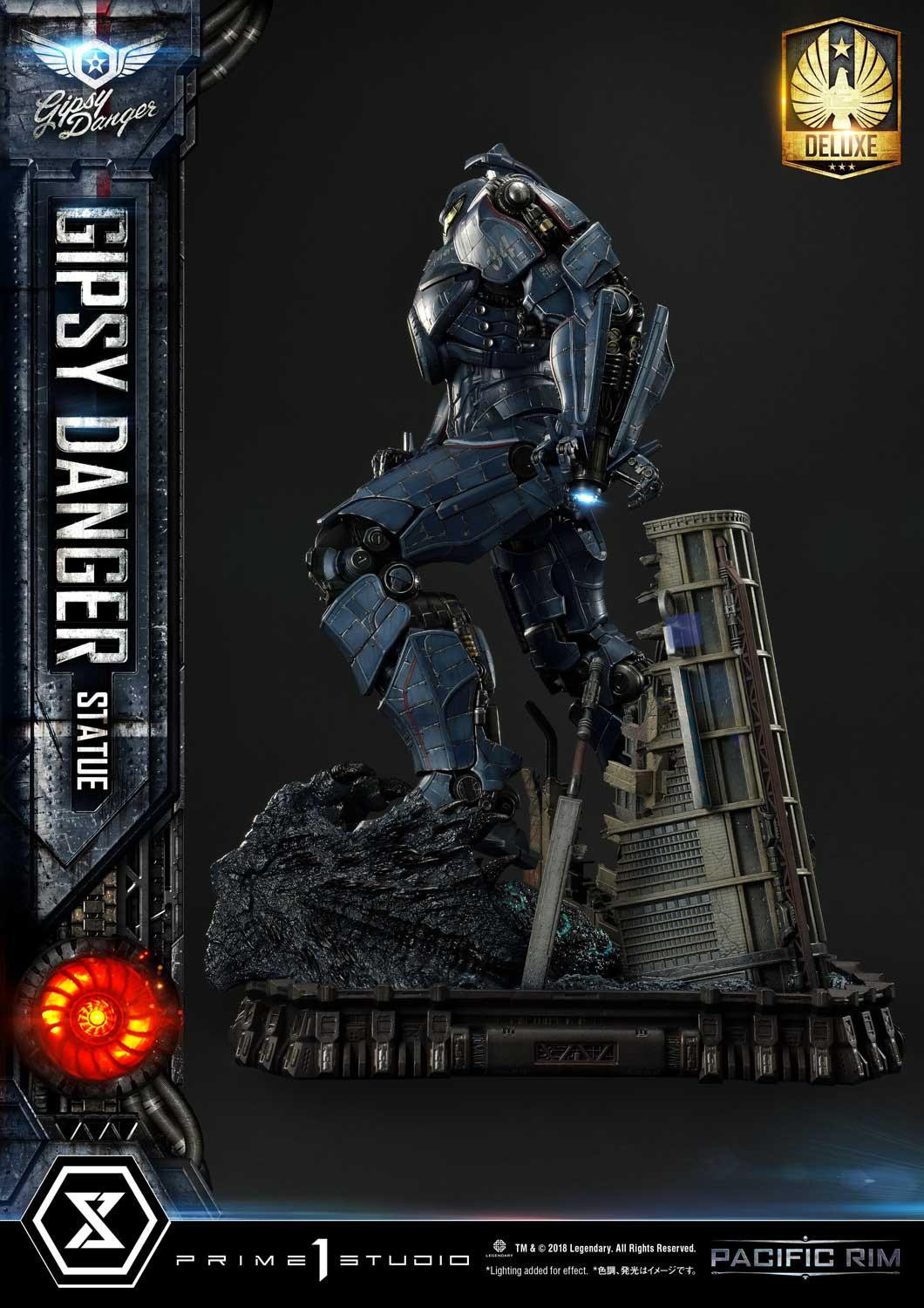 Pacific Rim - Gipsy Danger - Ultimate Diorama Masterline  (UDMPACRIM-01DX) - DX Version (Prime 1 Studio) photo 9