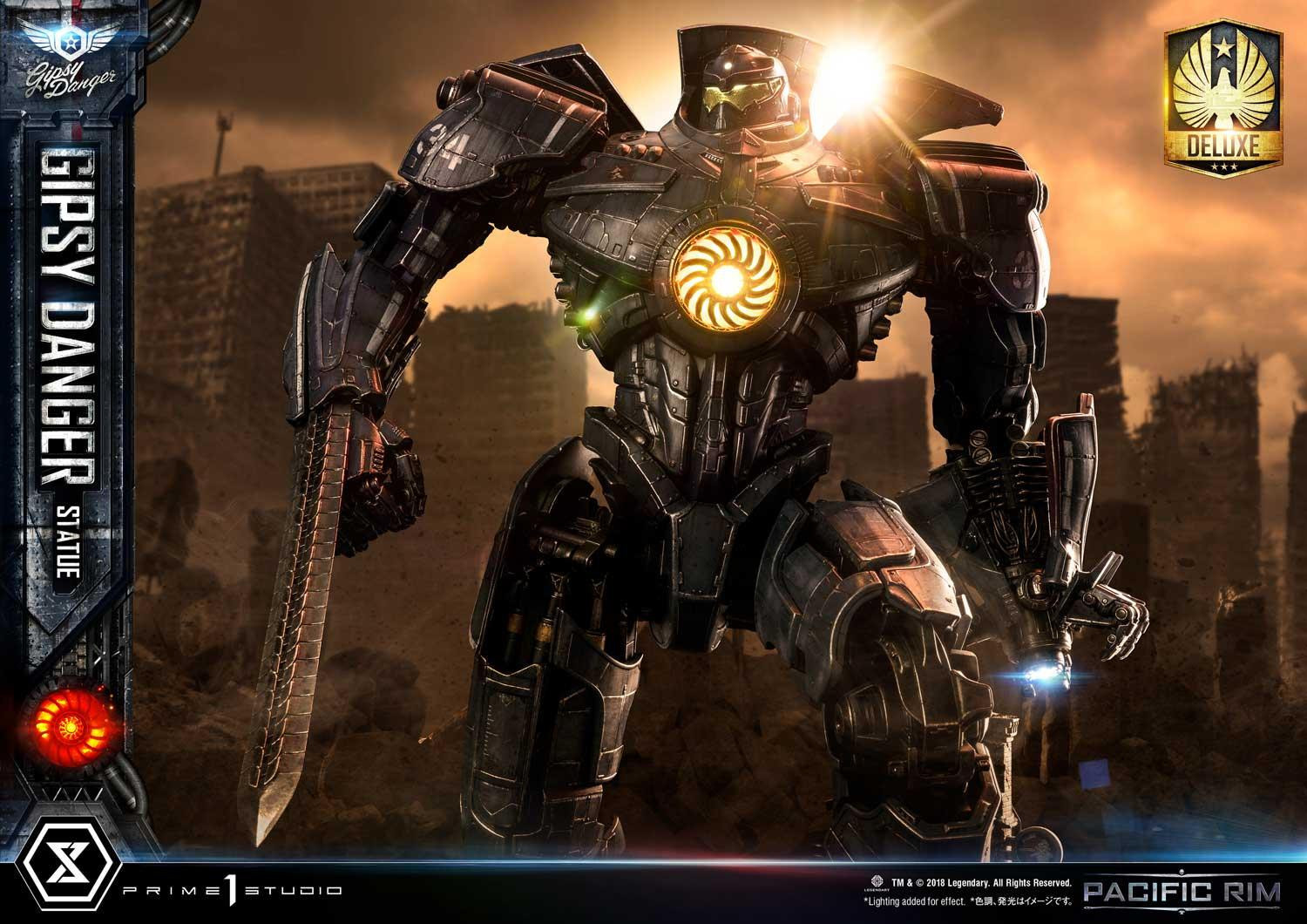 Pacific Rim - Gipsy Danger - Ultimate Diorama Masterline  (UDMPACRIM-01DX) - DX Version (Prime 1 Studio) photo 21