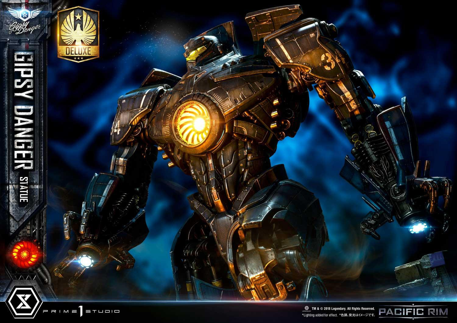 Pacific Rim - Gipsy Danger - Ultimate Diorama Masterline  (UDMPACRIM-01DX) - DX Version (Prime 1 Studio) photo 26