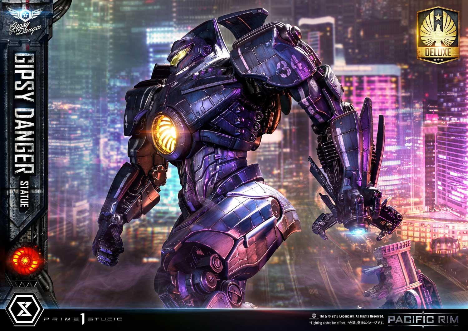 Pacific Rim - Gipsy Danger - Ultimate Diorama Masterline  (UDMPACRIM-01DX) - DX Version (Prime 1 Studio) photo 34