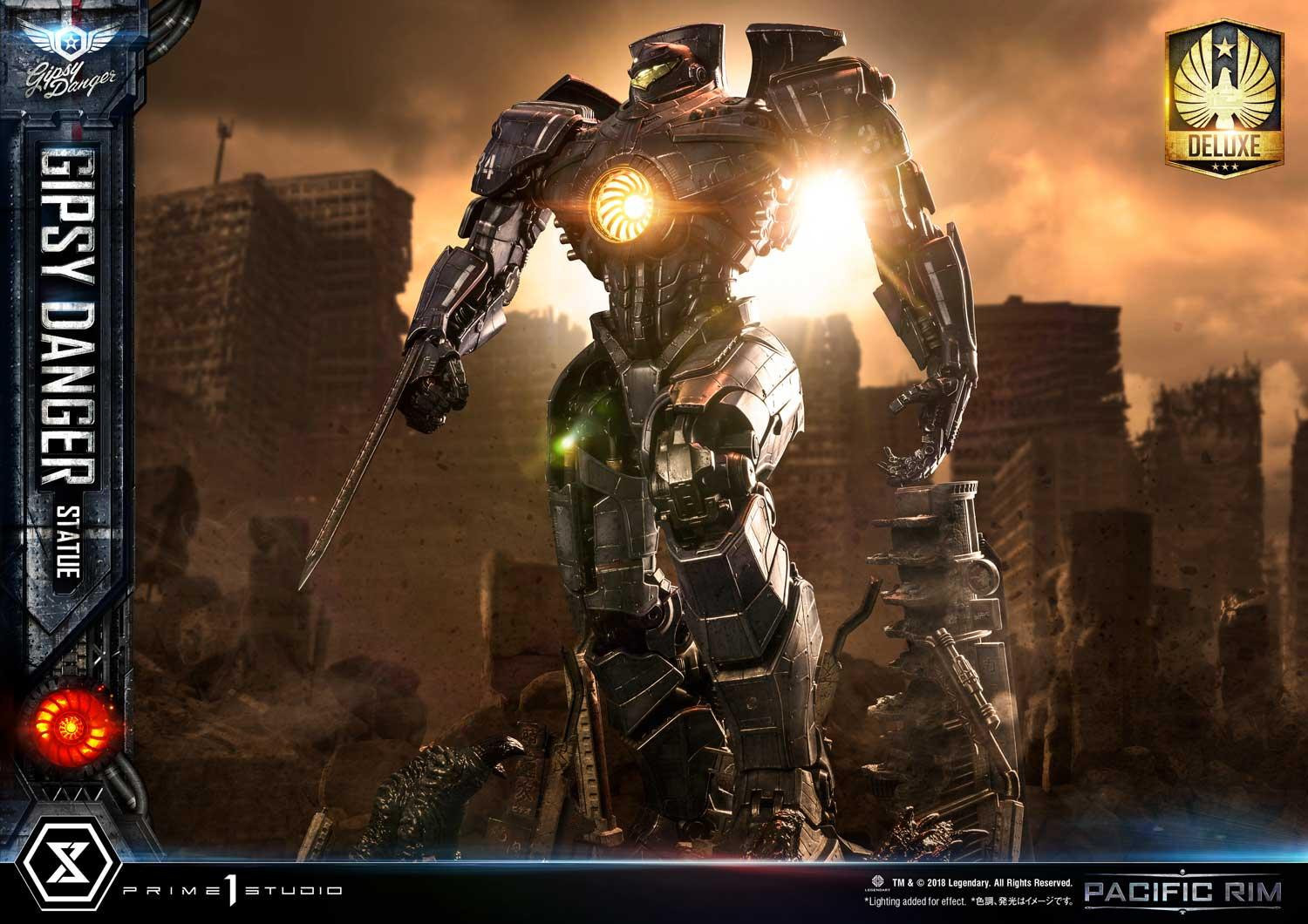 Pacific Rim - Gipsy Danger - Ultimate Diorama Masterline  (UDMPACRIM-01DX) - DX Version (Prime 1 Studio) photo 36