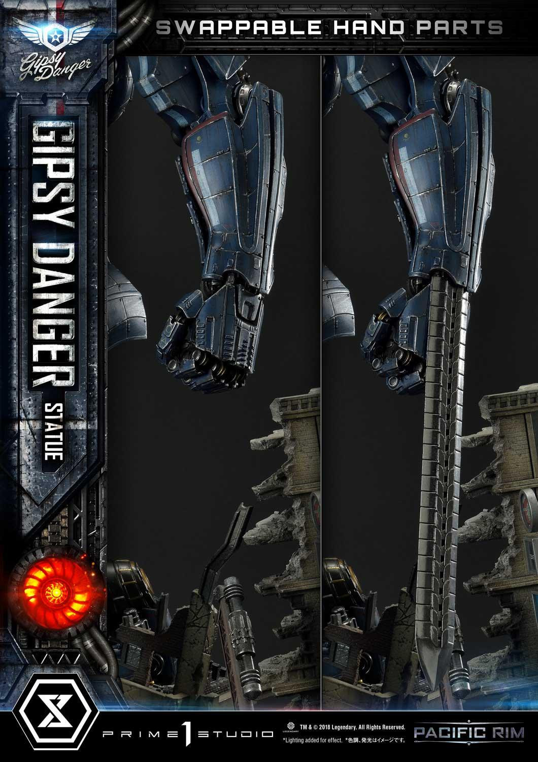 Pacific Rim - Gipsy Danger - Ultimate Diorama Masterline  (UDMPACRIM-01DX) - DX Version (Prime 1 Studio) photo 45