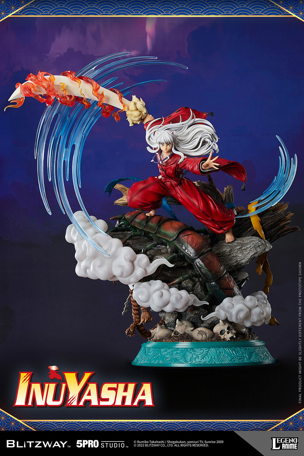 Sengoku Otogizoushi: InuYasha - Inuyasha - Legend Anime - 1/6 (5Pro Studio, Blitzway) photo 3