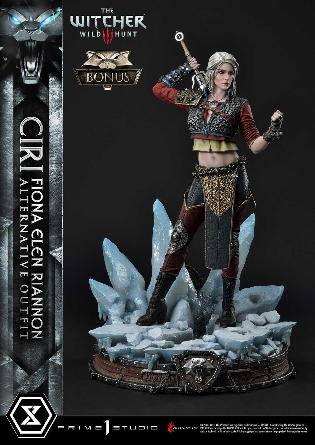 The Witcher 3: Wild Hunt - Ciri - Premium Masterline  (PMW3-10DXS) - 1/4 - Alternative Outfit, DX Bonus Version (Prime 1 Studio) photo 3