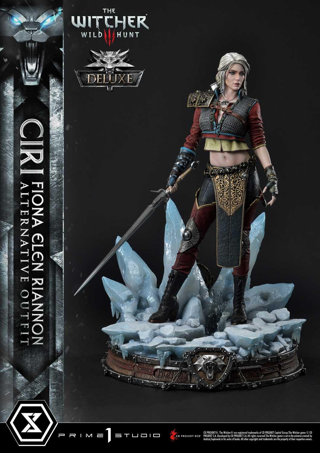 The Witcher 3: Wild Hunt - Ciri - Premium Masterline  (PMW3-10DXS) - 1/4 - Alternative Outfit, DX Bonus Version (Prime 1 Studio) photo 4