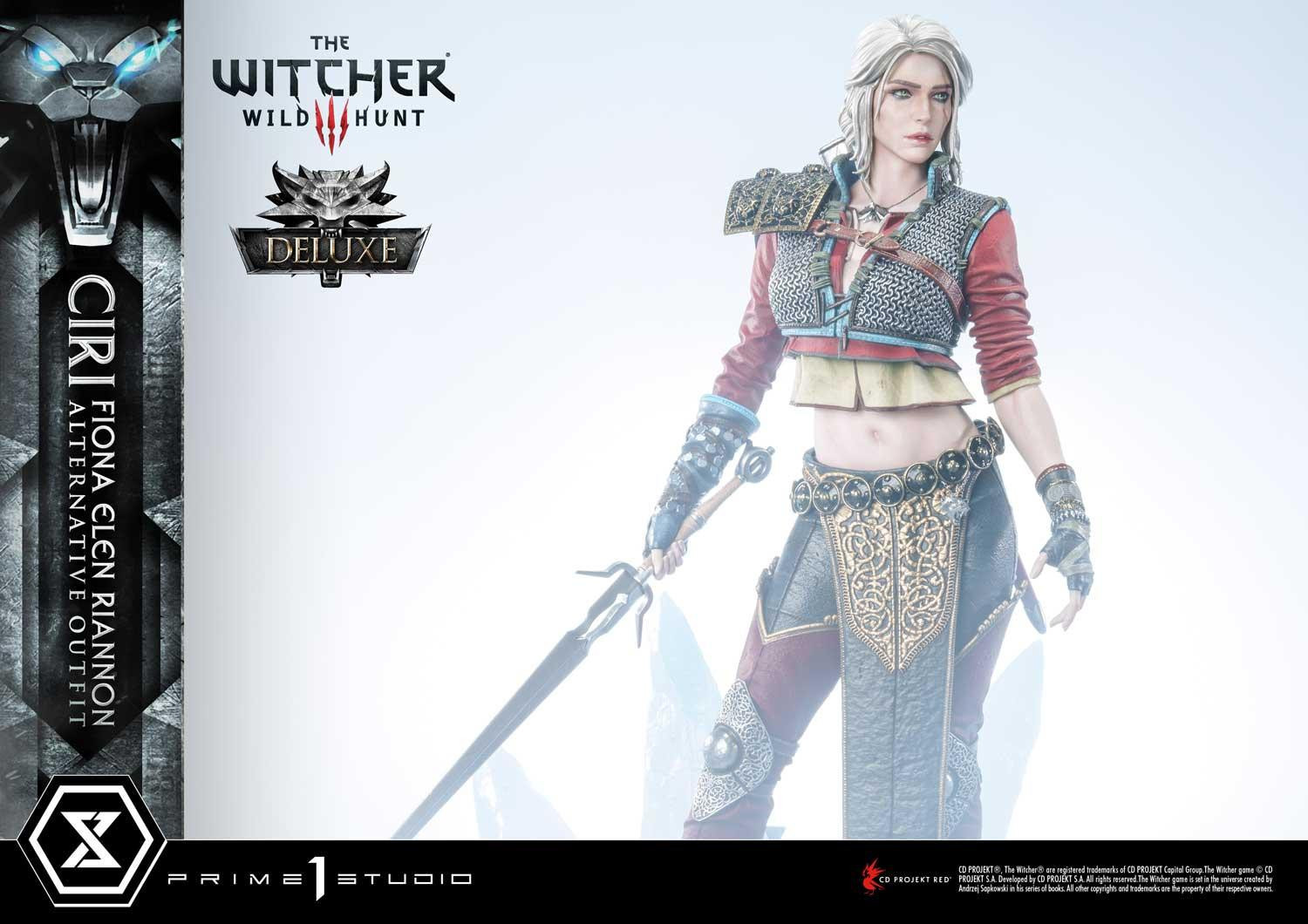 The Witcher 3: Wild Hunt - Ciri - Premium Masterline  (PMW3-10DXS) - 1/4 - Alternative Outfit, DX Bonus Version (Prime 1 Studio) photo 12