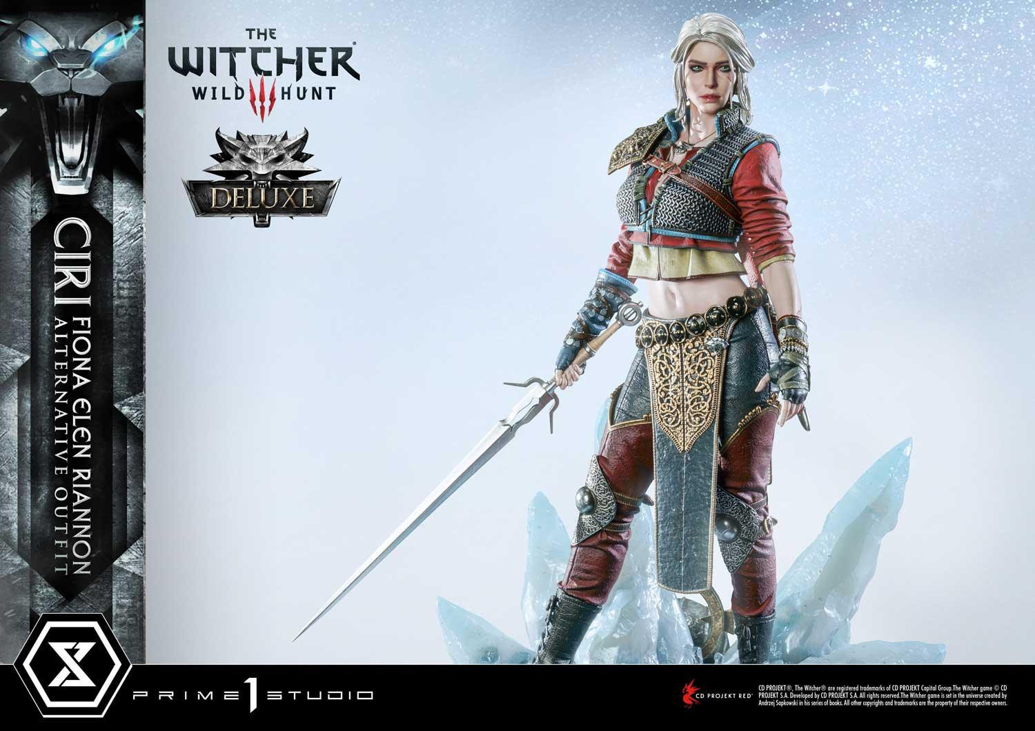 The Witcher 3: Wild Hunt - Ciri - Premium Masterline  (PMW3-10DXS) - 1/4 - Alternative Outfit, DX Bonus Version (Prime 1 Studio) photo 13
