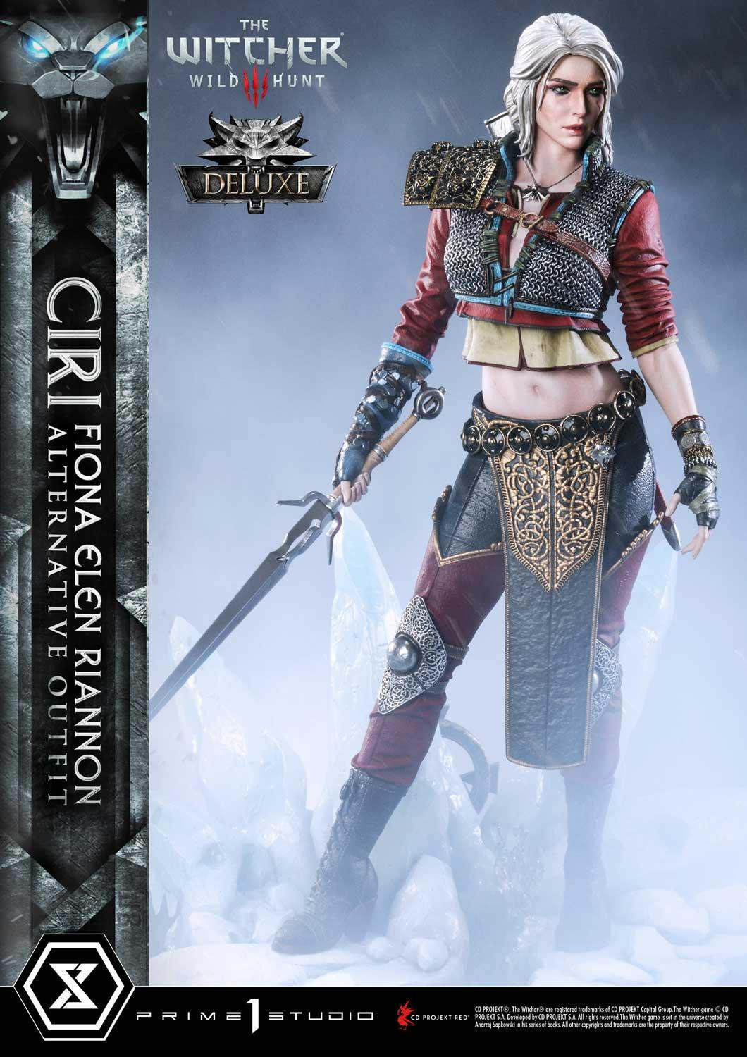 The Witcher 3: Wild Hunt - Ciri - Premium Masterline  (PMW3-10DXS) - 1/4 - Alternative Outfit, DX Bonus Version (Prime 1 Studio) photo 14