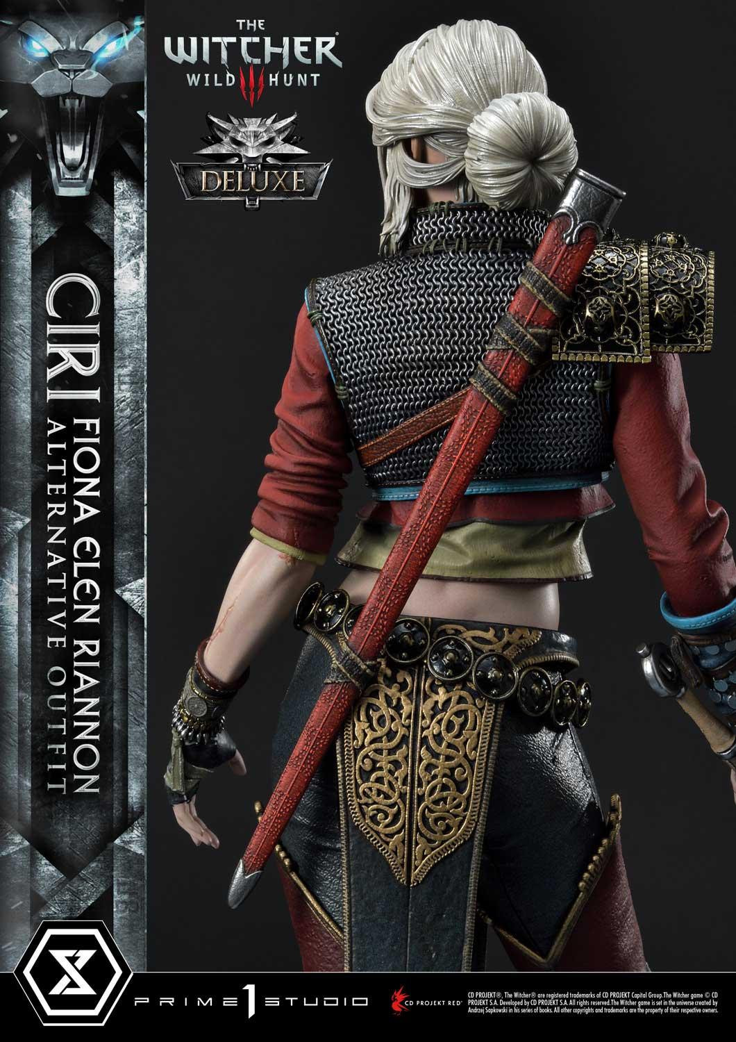 The Witcher 3: Wild Hunt - Ciri - Premium Masterline  (PMW3-10DXS) - 1/4 - Alternative Outfit, DX Bonus Version (Prime 1 Studio) photo 16