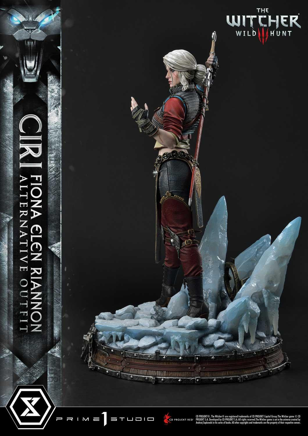 The Witcher 3: Wild Hunt - Ciri - Premium Masterline  (PMW3-10DXS) - 1/4 - Alternative Outfit, DX Bonus Version (Prime 1 Studio) photo 18