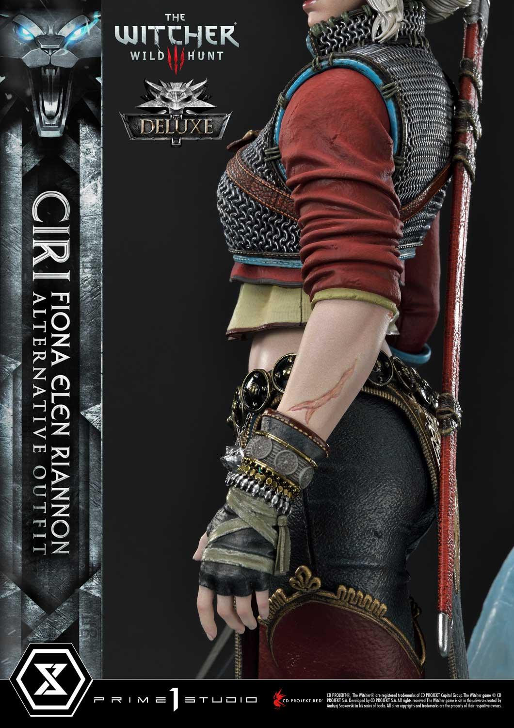 The Witcher 3: Wild Hunt - Ciri - Premium Masterline  (PMW3-10DXS) - 1/4 - Alternative Outfit, DX Bonus Version (Prime 1 Studio) photo 19