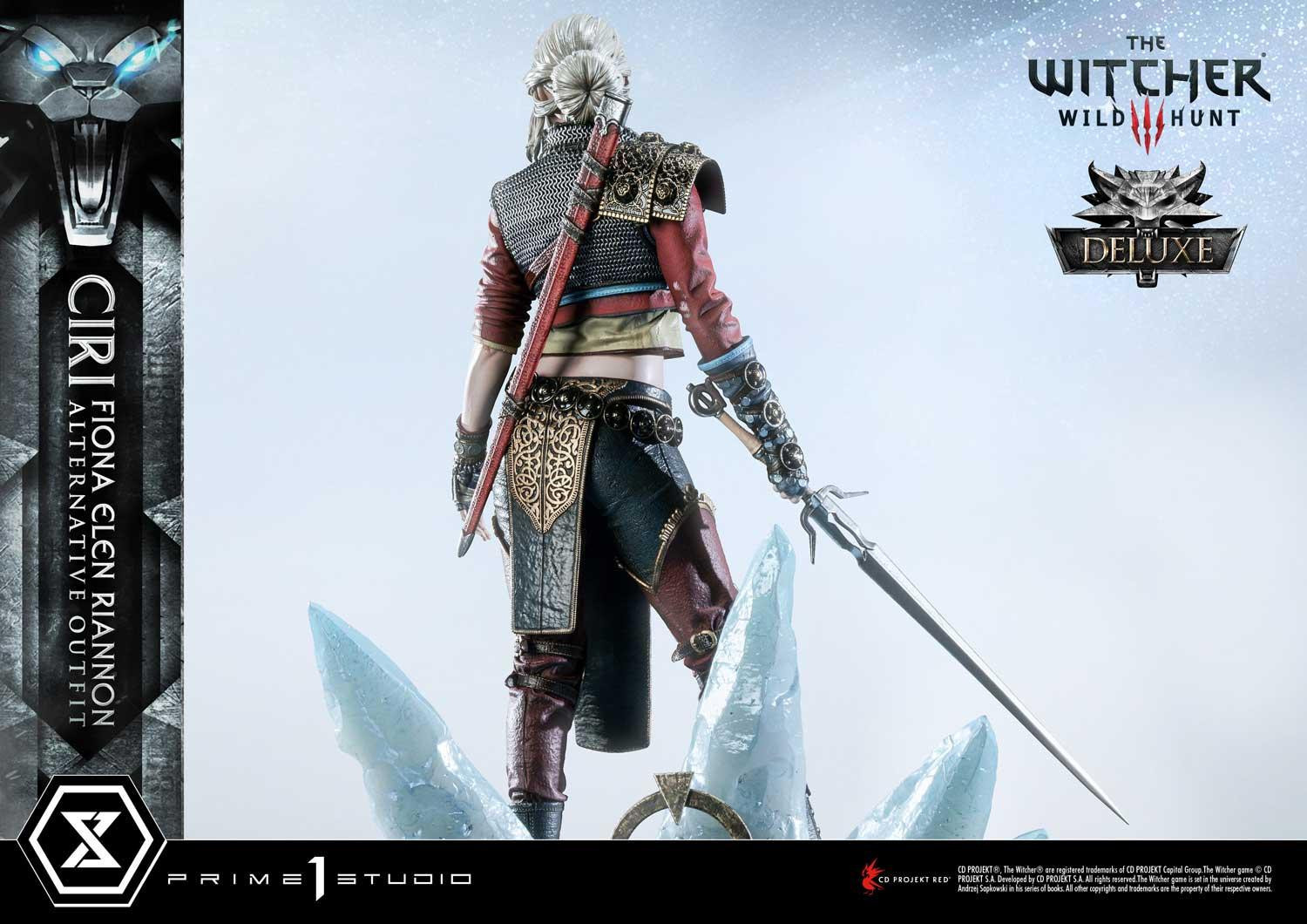 The Witcher 3: Wild Hunt - Ciri - Premium Masterline  (PMW3-10DXS) - 1/4 - Alternative Outfit, DX Bonus Version (Prime 1 Studio) photo 24